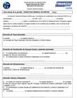 Planilla para certificación de libre deuda